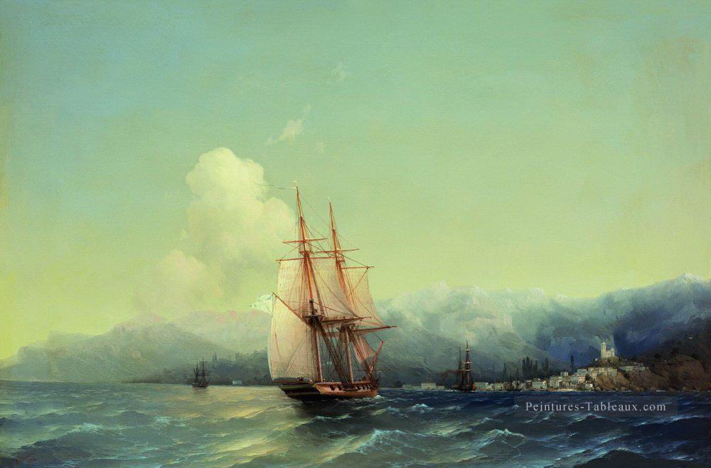 Crimée 1852 Romantique Ivan Aivazovsky russe Peintures à l'huile
